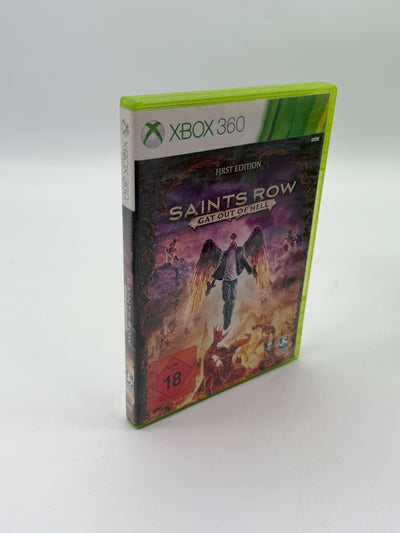 Saints Row Gat Out Of Hell Microsoft XBox 360 guter - Sehr guter Zustand CIB OVP