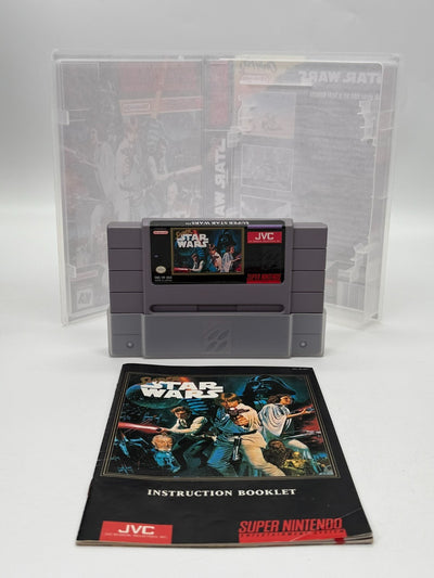 Super Star Wars Super Nintendo SNES NTSC-U/C guter Zustand Modul + Anleitung