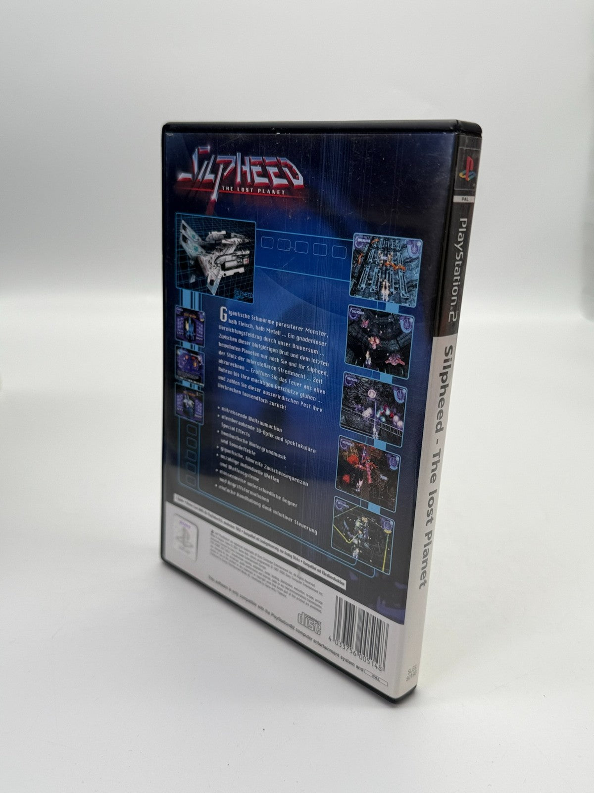 Silpheed - The Lost Planet Sony Playstation 2 Sehr guter Zustand CIB OVP