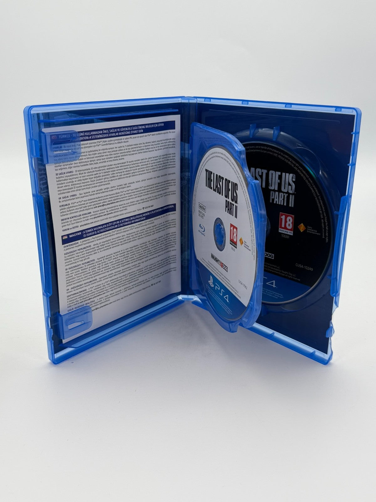 The Last Of Us Part II Sony Playstation 4 akzeptabler Zustand CIB OVP