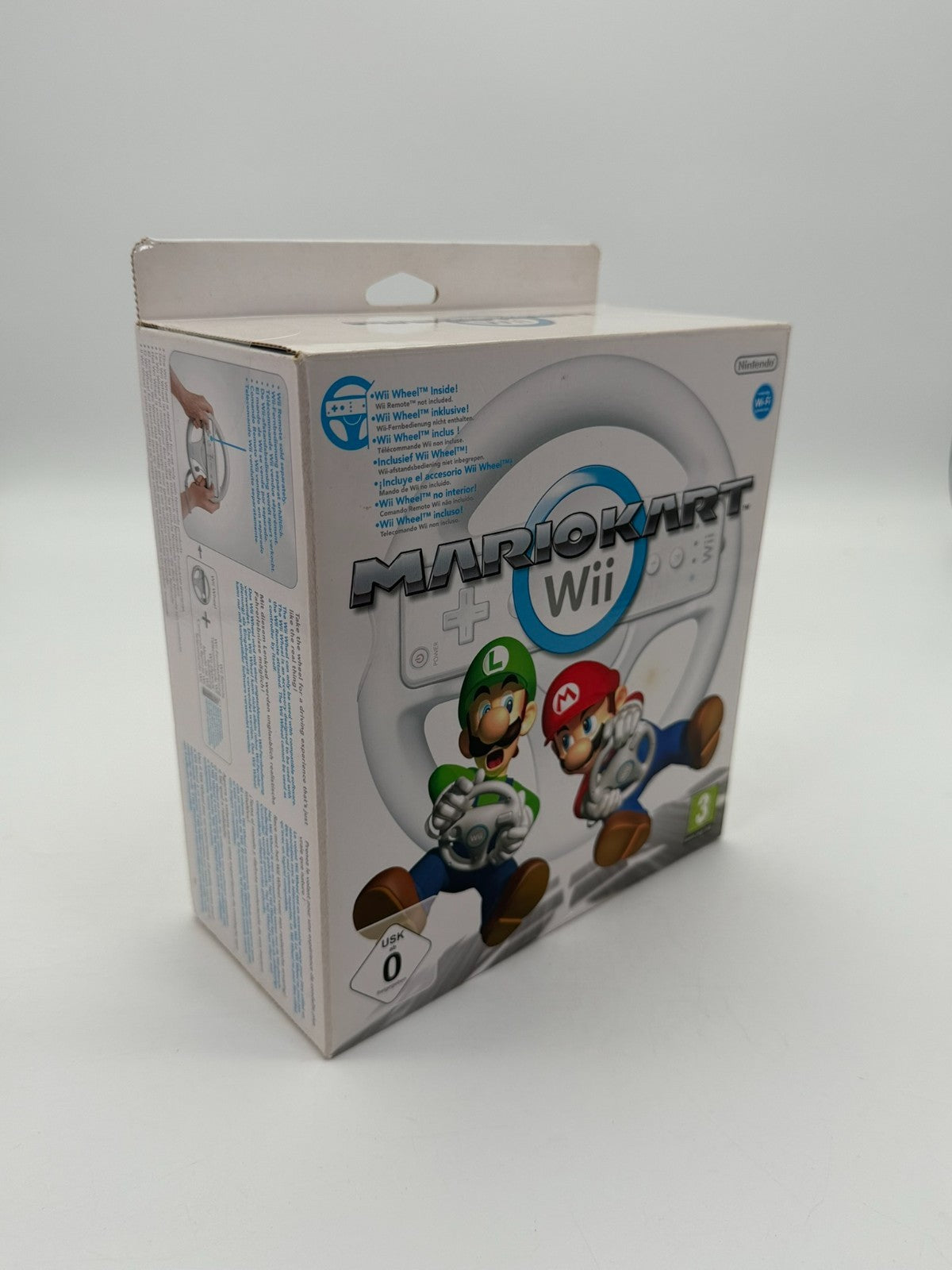 Mario Kart Wheel Bundle Nintendo Wii Factory Sealed Neu CIB OVP
