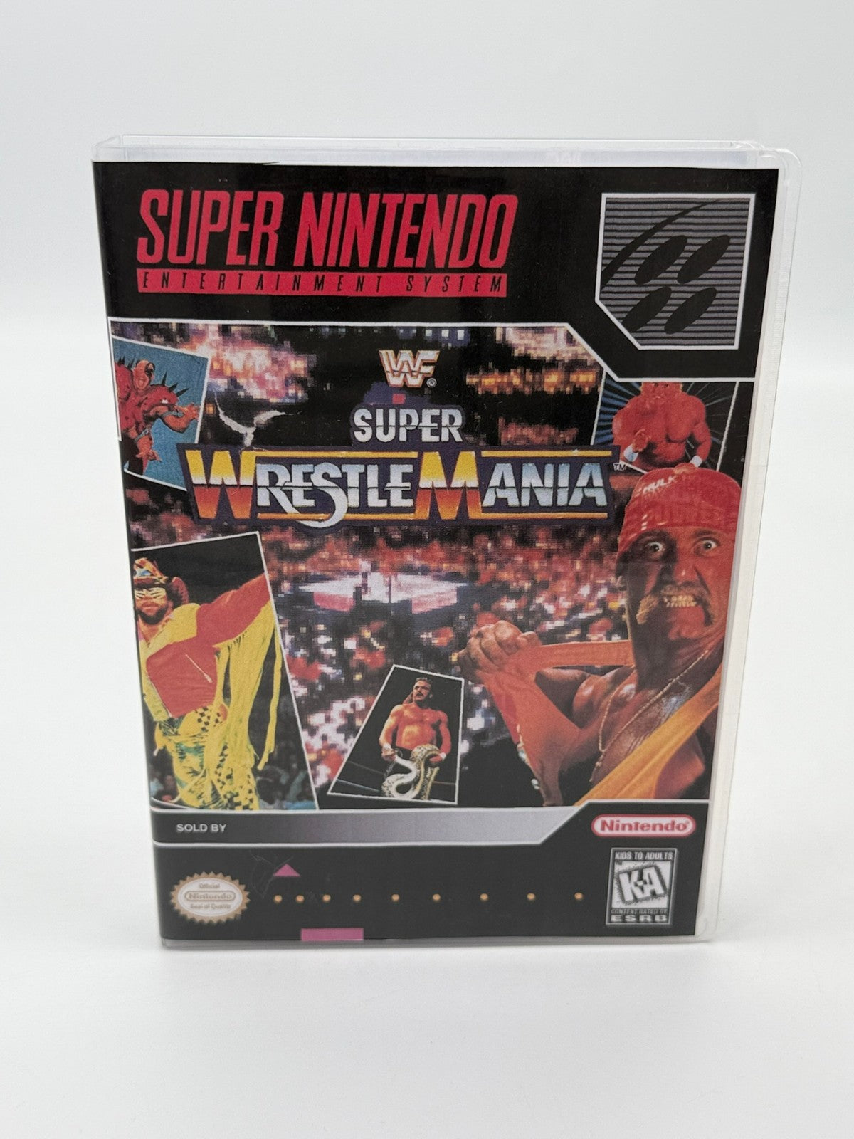 WWF Super Wrestlemania Super Nintendo SNES NTSC-U/C Good - Very Good