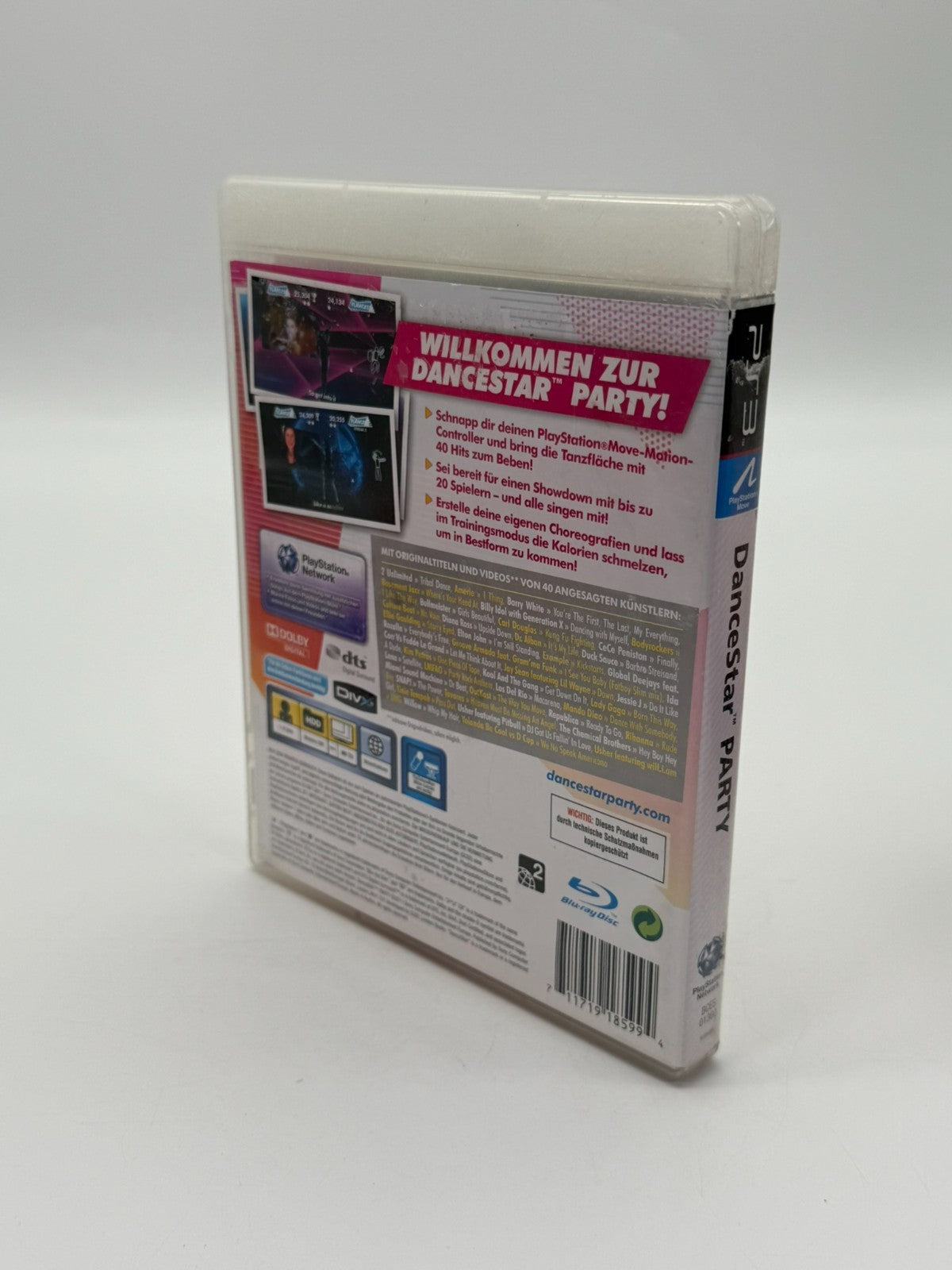 DaceStar Party Sony Playstation 3 guter Zustand CIB OVP