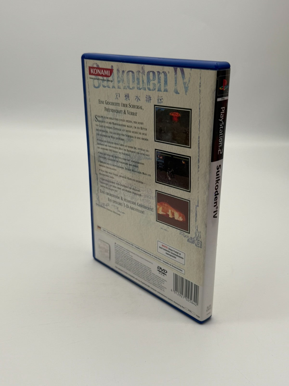Suikoden IV Sony Playstation 2 Très bon état CIB Boîte d'origine