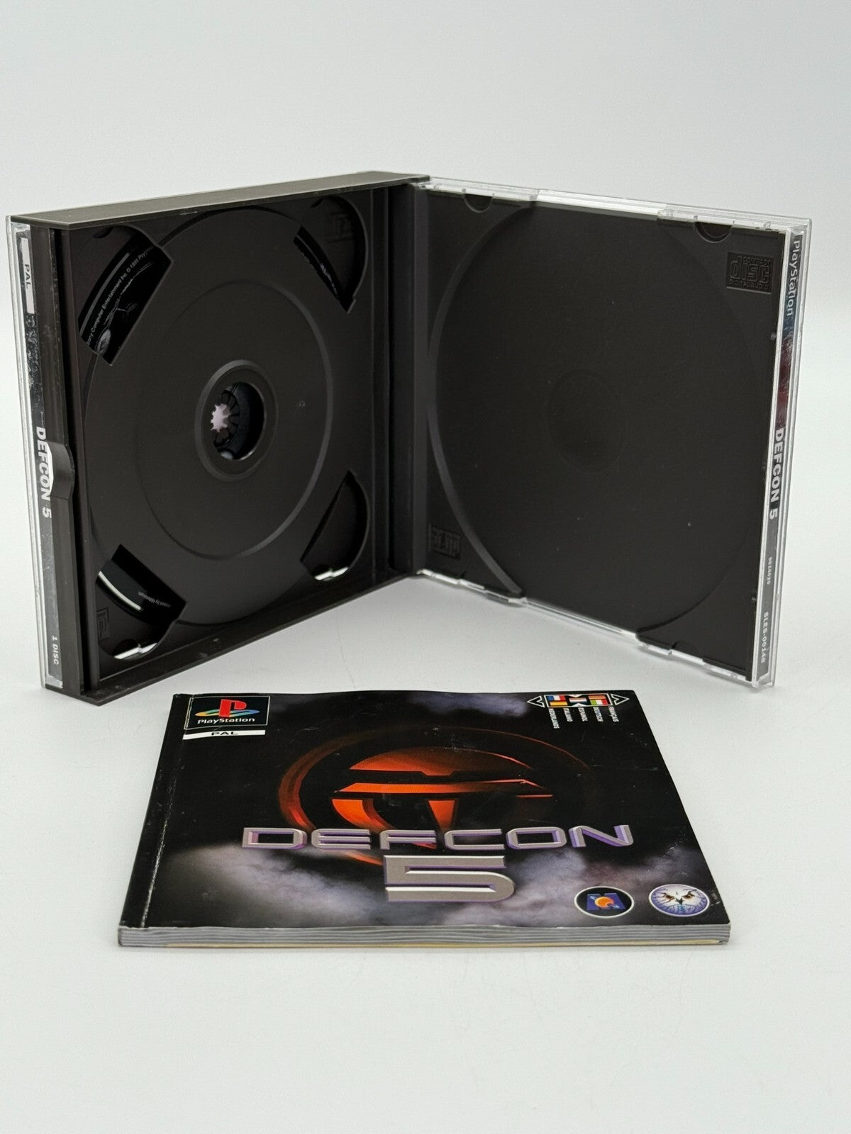Defcon 5 Sony Playstation 1 PS1 PSX PsOne Big Box Bon état CIB OVP
