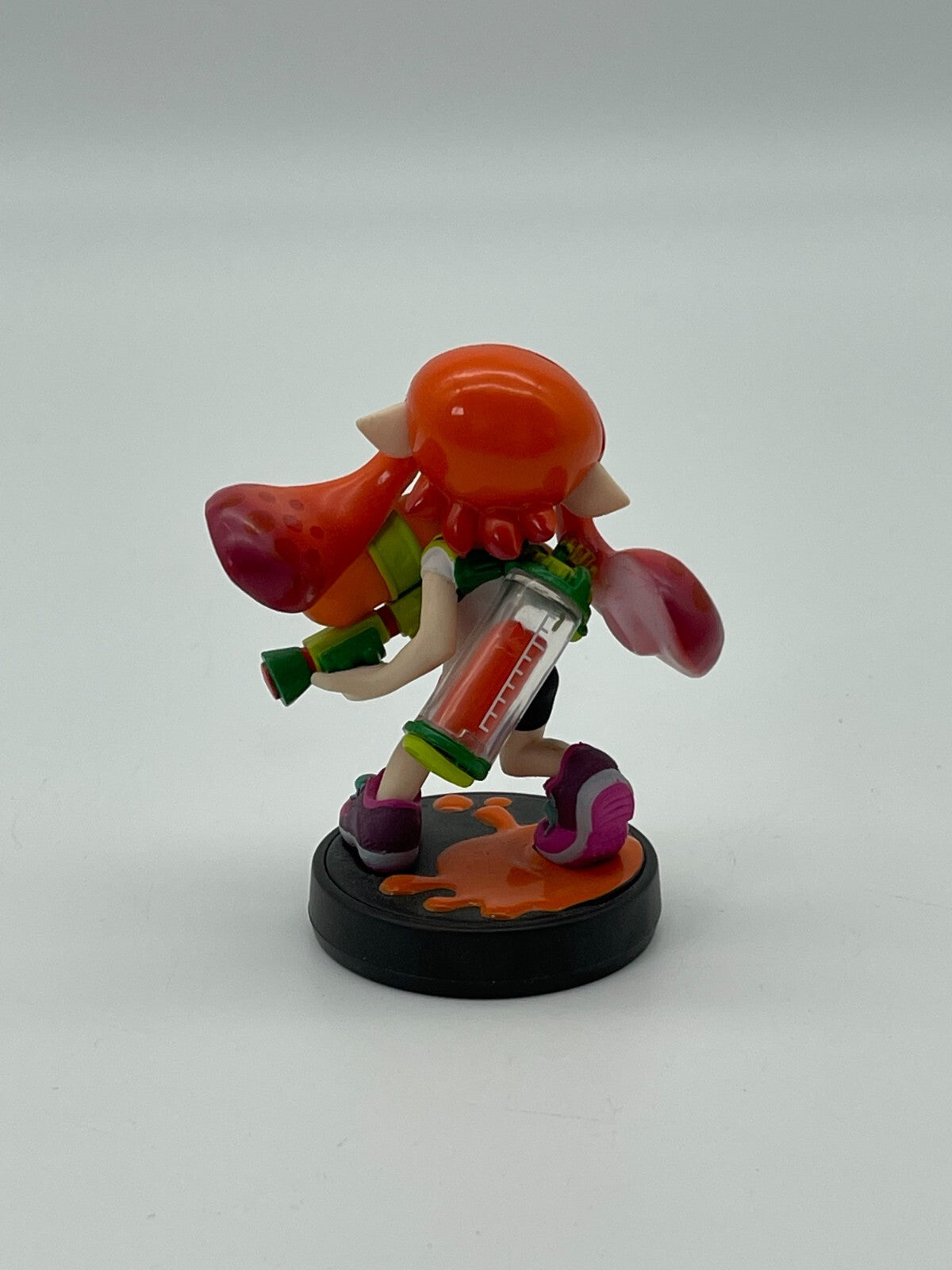 Inkling Girl Orange Nintendo Amiibo Collectible Figure 3DS Switch Wii U Very good