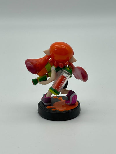 Inkling Girl Orange Nintendo Amiibo Sammelfigur 3DS Switch Wii U Sehr gut