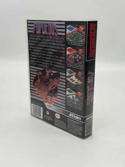 Populous Super Nintendo SNES NTSC-U/C guter - Sehr guter Zustand
