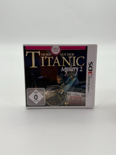 Mord Auf Der Titanic Mystery 2 Nintendo 3DS guter Zustand CIB OVP