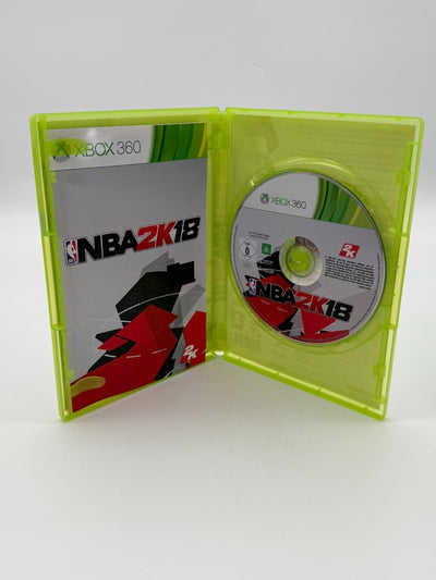 NBA 2K18 Microsoft XBox 360 guter Zustand CIB OVP