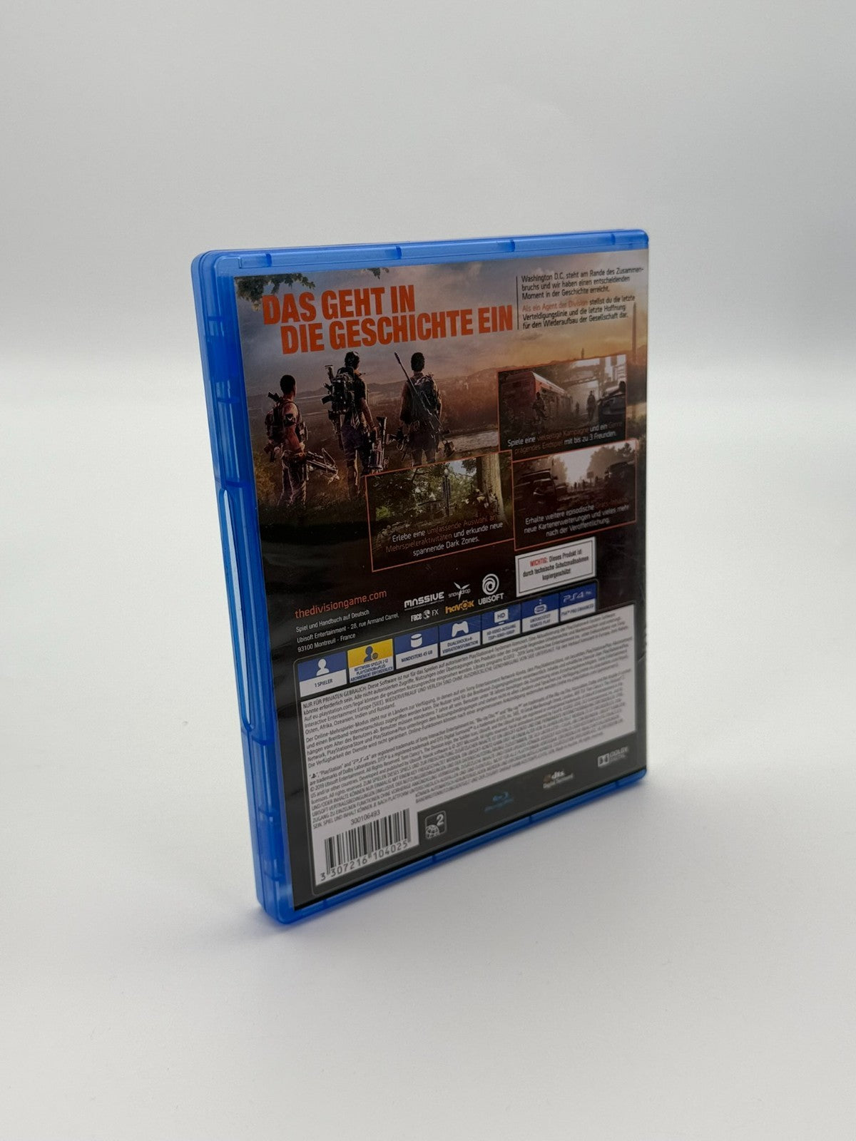 Tom Clancy's The Division 2 Sony PlayStation 4 good condition CIB OVP