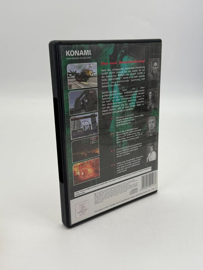 Silent Scope 2 Fatal Judgement Sony Playstation 2 good condition CIB OVP