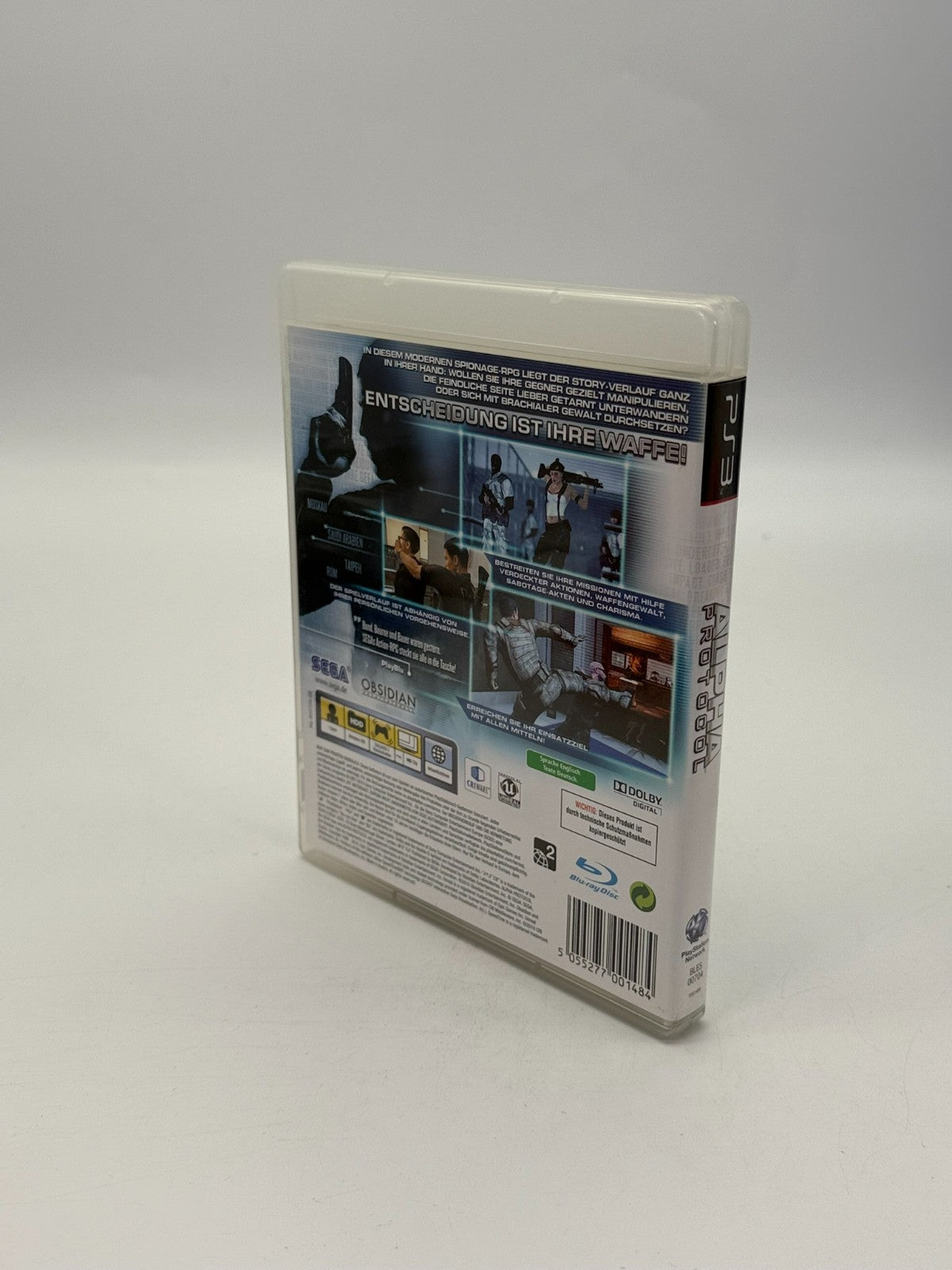 Alpha Protocol Sony Playstation 3 Très bon état CIB