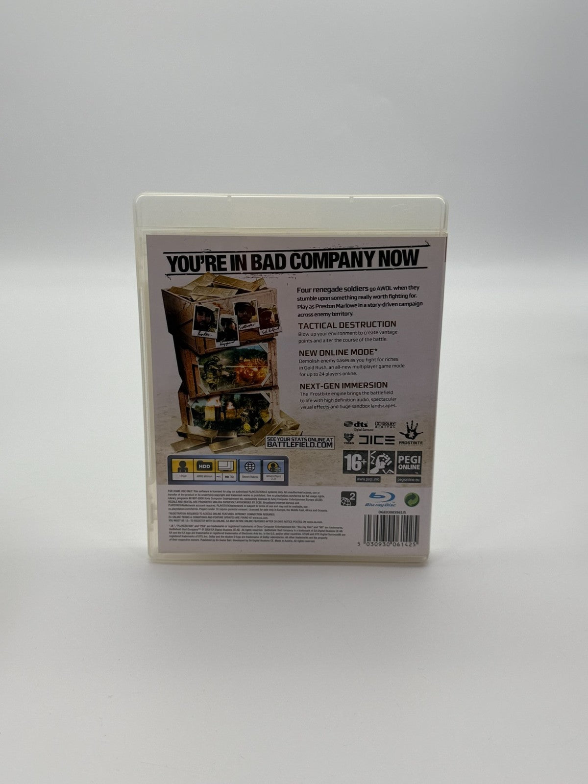 Battlefield Bad Company Sony Playstation 3 guter Zustand OVP