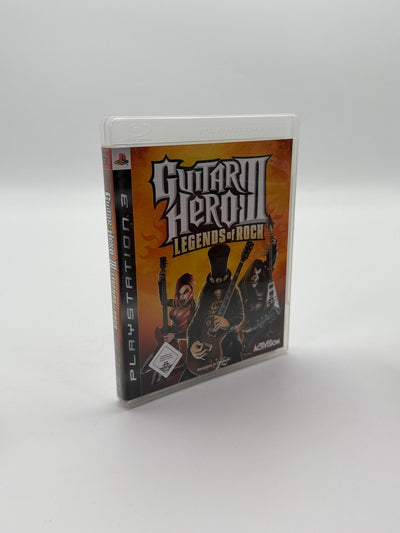 Guitar Hero III Legends of Rock Sony Playstation 3 Sehr guter Zustand CIB OVP