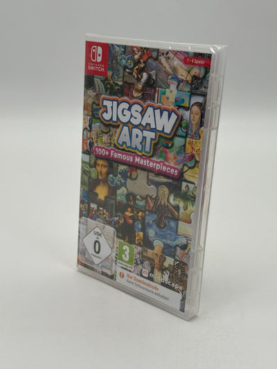 Jigsaw Art: 100+ Famous Masterpieces Nintendo Switch Factory Sealed CIB OVP Neu