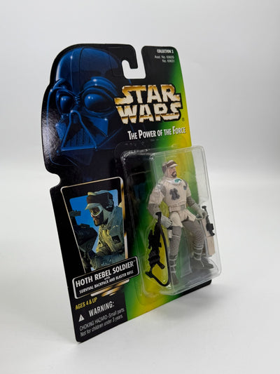Hoth Rebel Soldier Figurine Star Wars Hasbro Kenner Neuf Bon État OVP 1997