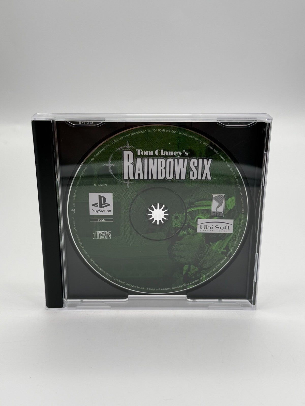 Tom Clancys Rainbow Six Sony Playstation 1 nur Disc & Hülle Akzeptabler Zustand