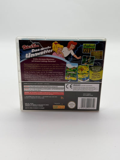 Bibi & Tina Das große Unwetter Nintendo DS guter Zustand CIB OVP