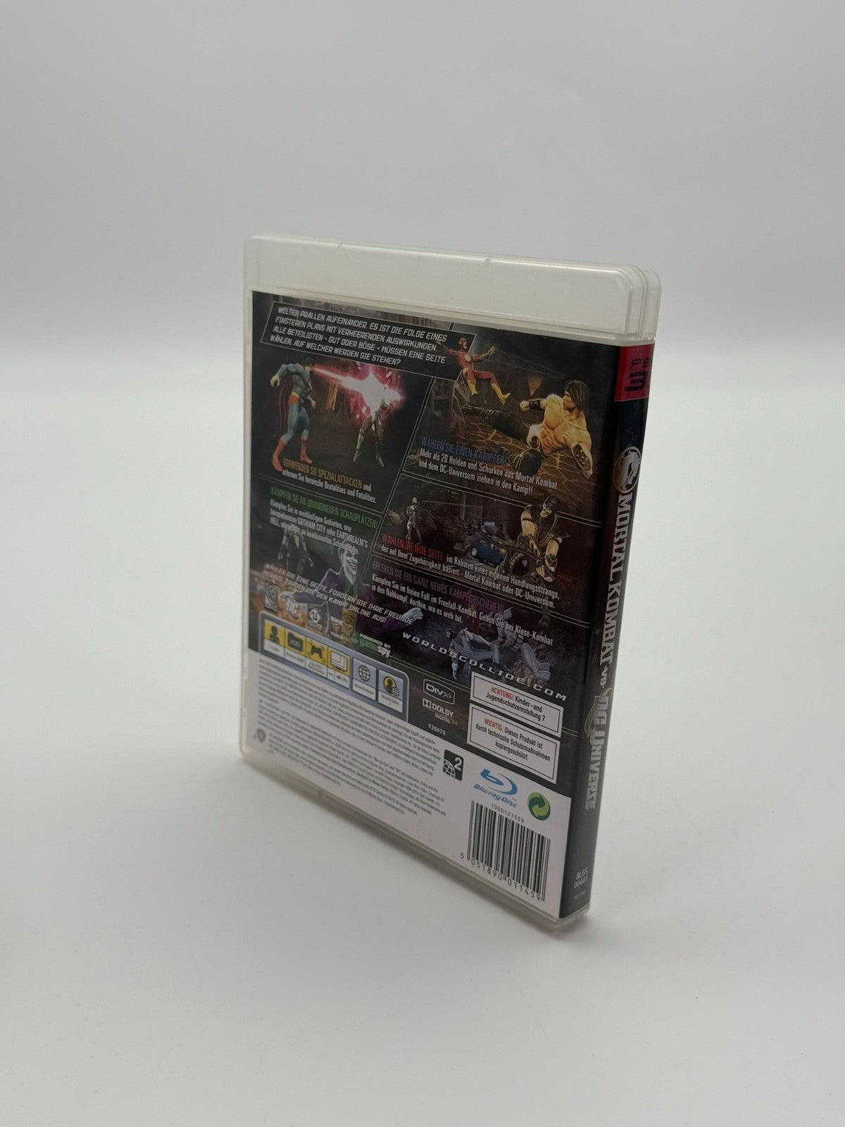 Mortal Kombat vs. DC Universe Sony Playstation 3 Sehr guter Zustand CIB OVP