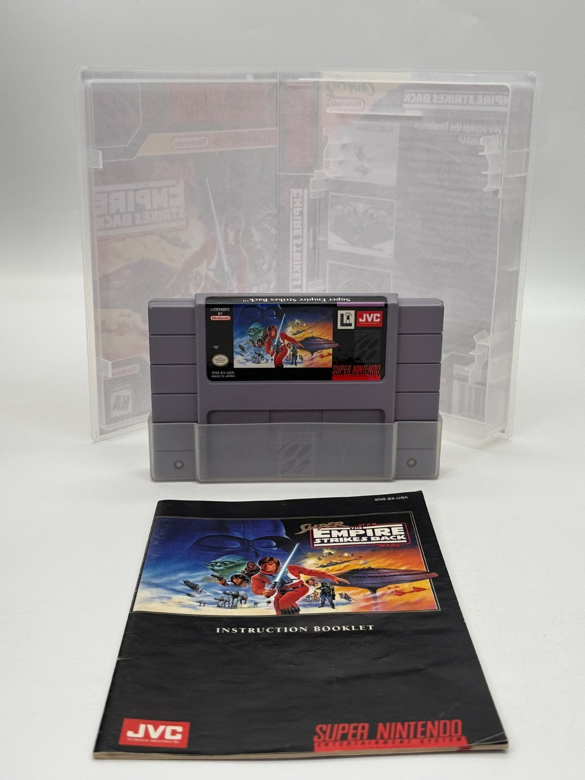 Super Star Wars The Empire Strikes Back Super Nintendo SNES NTSC-U/C