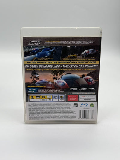 Need For Speed Hot Pursuit Limited Edition Sony Playstation 3 bon état CIB OVP