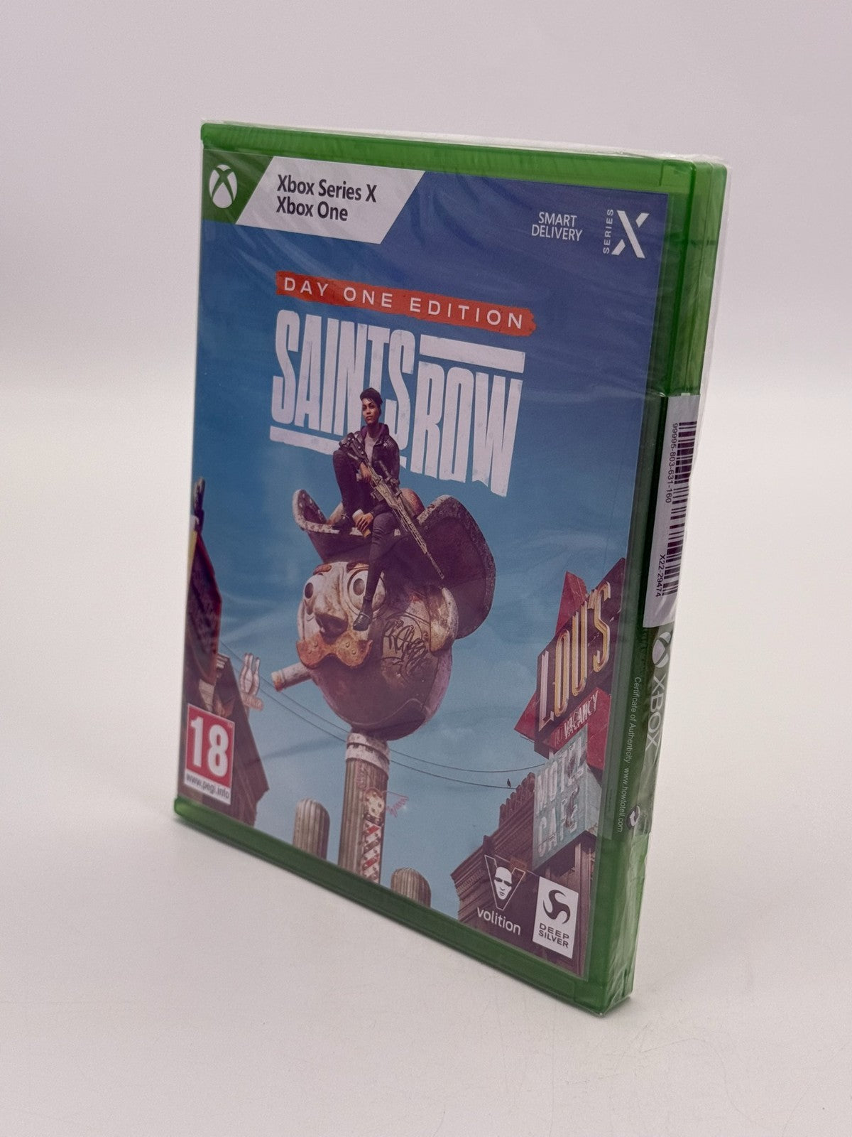 Saints Row Day One Edition Microsoft XBox One Series X Factory Sealed CIB OVP