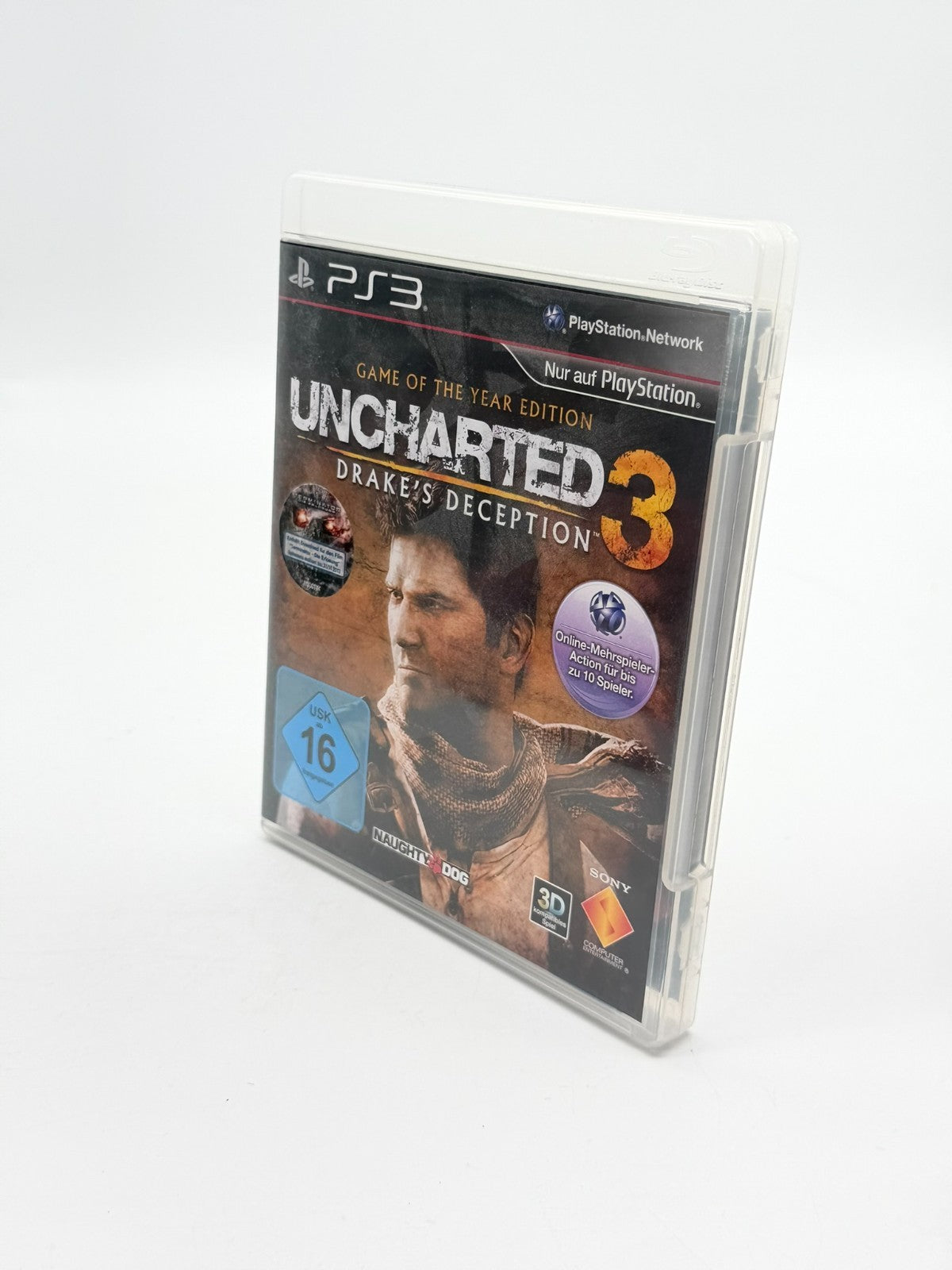 Uncharted 3 Drakes Deception Sony Playstation 3 Sehr guter Zustand CIB OVP