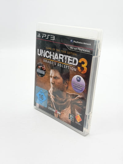 Uncharted 3 Drakes Deception Sony Playstation 3 Sehr guter Zustand CIB OVP
