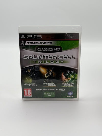 Tom Clancys Splinter Cell Trilogy Sony Playstation 3 Sehr guter Zustand CIB OVP