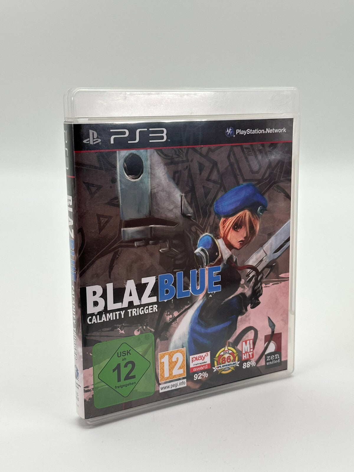 BlazBlue Calamity Trigger Sony Playstation 3 PS3 Sehr guter Zustand CIB OVP