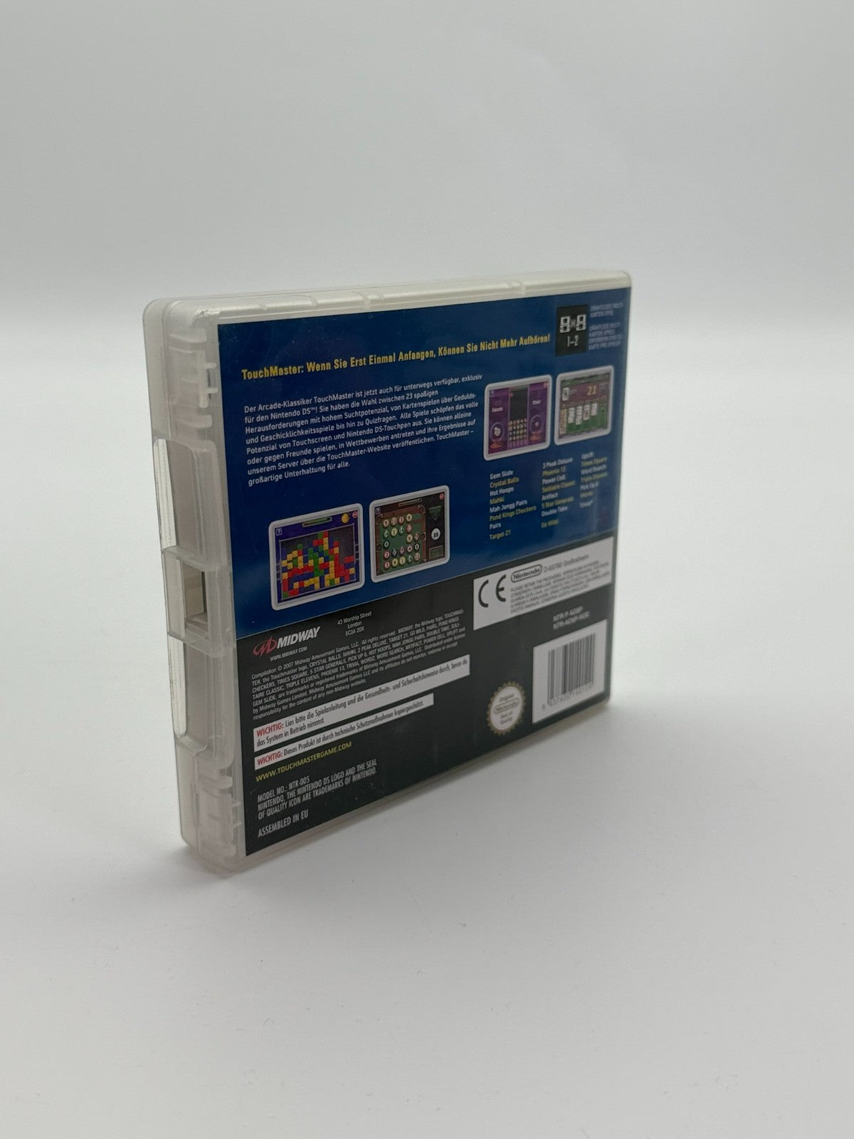 Touchmaster Nintendo DS good condition CIB OVP
