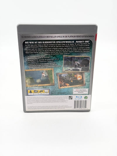 Uncharted Drakes Schicksal Sony Playstation 3 guter Zustand CIB Platinum