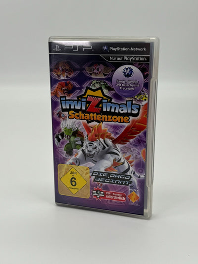 Invizimals Schattenzone Sony Playstation Portable PSP Sehr guter Zustand CIB OVP