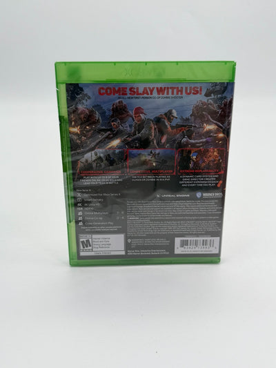 Back 4 Blood Microsoft XBox One & Series X Neu Factory Sealed CIB OVP
