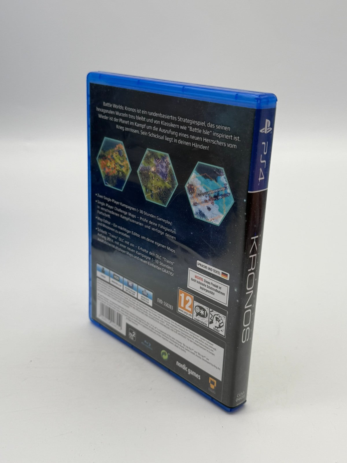 Battle World Kronos Sony Playstation 4 Très bon état Emballage d'origine