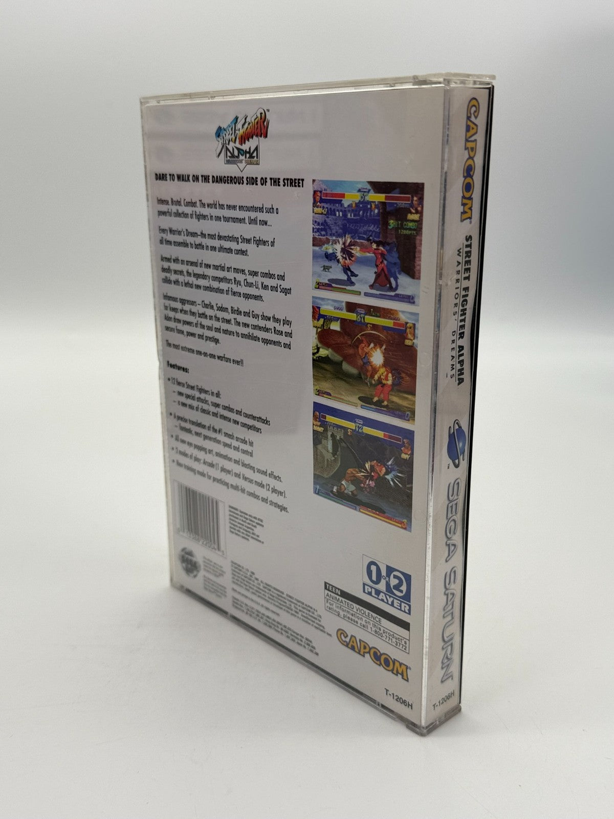 Street Fighter Alpha Warriors Dreams Sega Saturn NTSC-U/C bon état CIB OVP