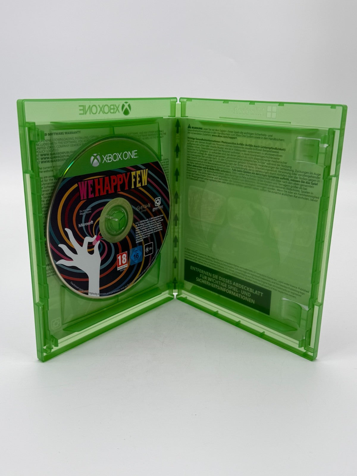 We Happy Few Microsoft XBox One Sehr guter Zustand CIB OVP