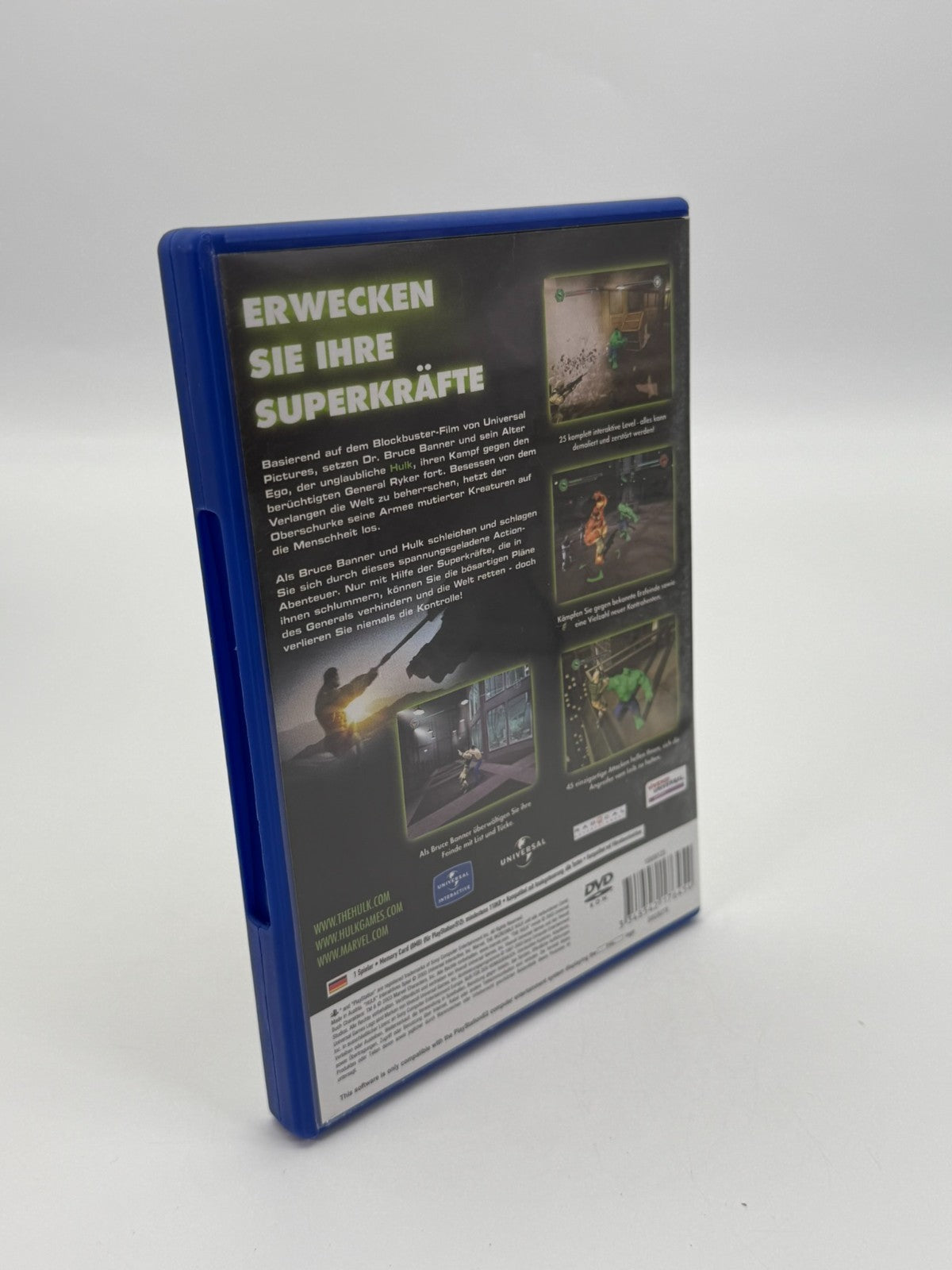 The Hulk Sony Playstation 2 guter Zustand CIB OVP