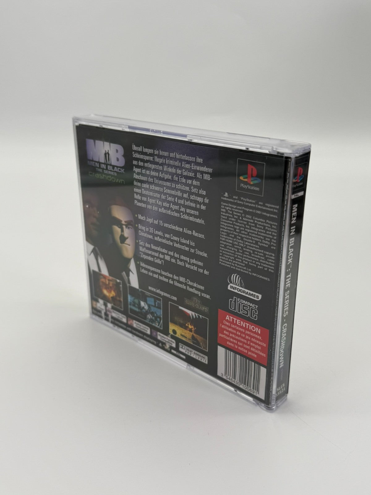 Men In Black The Series Crashdown Sony Playstation 1 bon état