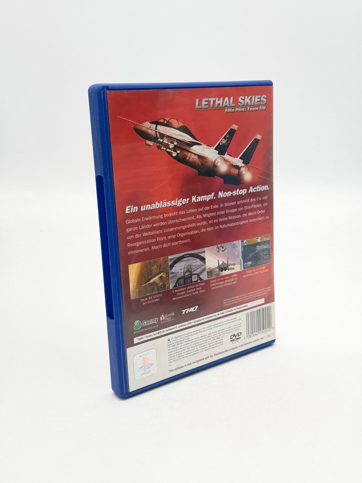 Lethal Skies Elite Pilot Team SW Sony Playstation 2 guter Zustand CIB OVP