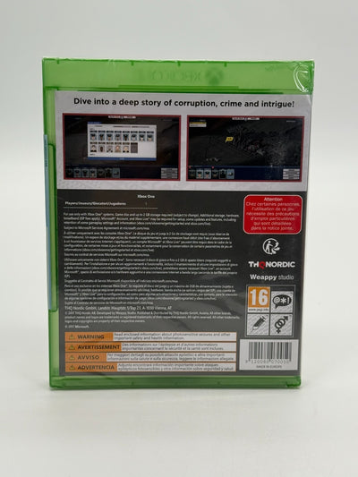 This Is The Police Microsoft XBox One Factory Sealed OVP CIB NEU