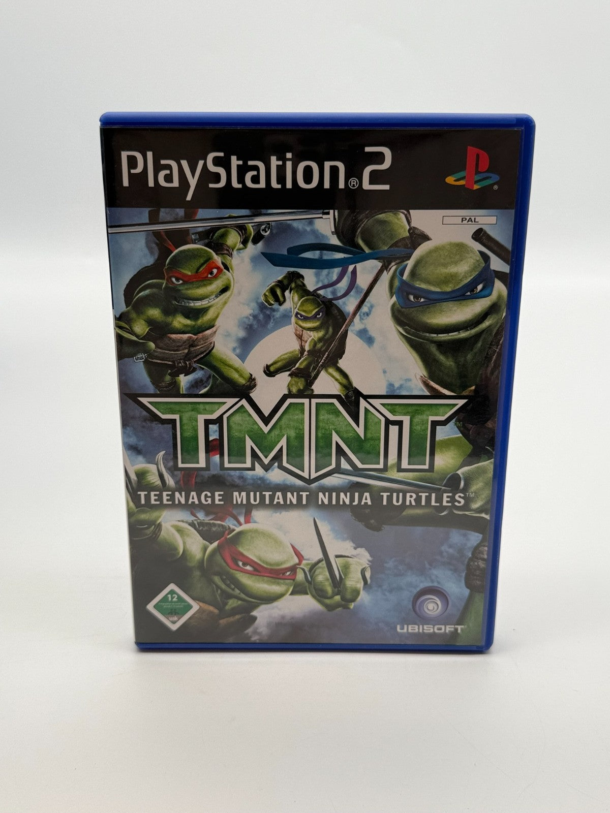 TMNT Teenage Mutant Ninja Turtles Sony Playstation 2 guter Zustand CIB OVP