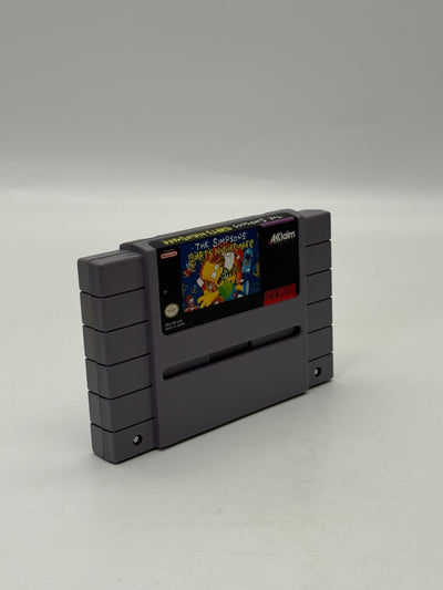 The Simpsons Barts Nightmare Super Nintendo SNES NTSC-U/C Guter Zustand