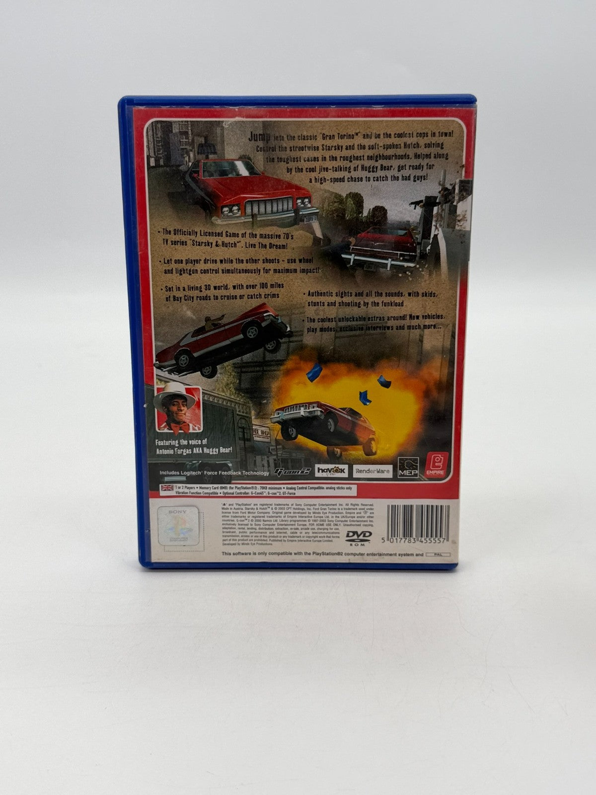 Starsky & Hutch Sony Playstation 2 Akzeptabler Zustand CIB OVP