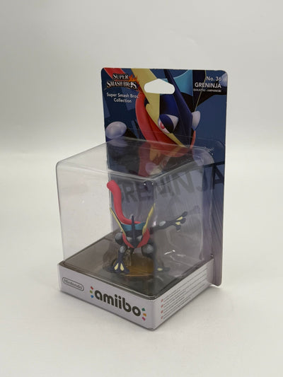 Super Smash Bros. Greninja N° 36 Amiibo Scellé en usine Neuf CIB OVP