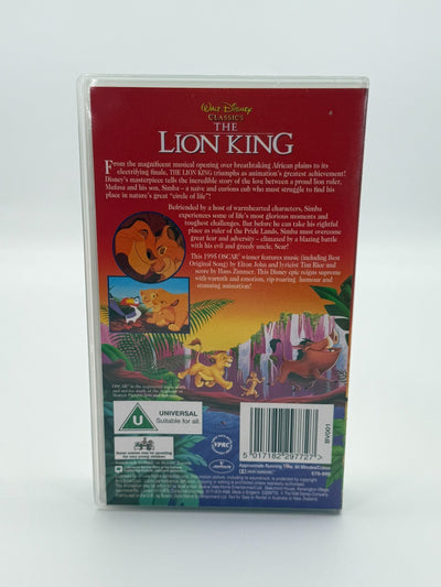 Le Roi Lion VHS Très bon état Boîtier d'origine