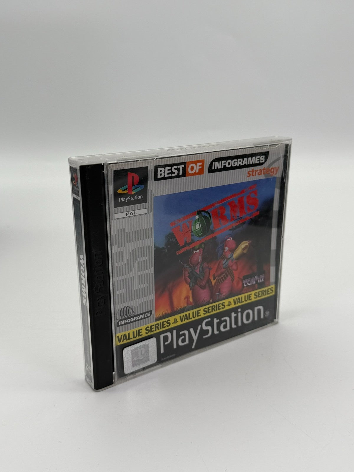 Worms Sony Playstation 1 akzeptabler - guter Zustand CIB OVP