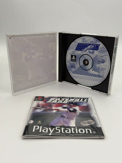 Interplay Sports Baseball 2000 Sony Playstation 1 bon état CIB Boîte