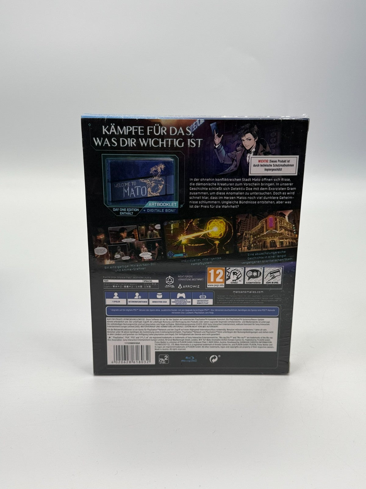 Mato Anomalies Day One Edition Sony Playstation 4 Factory Sealed CIB OVP